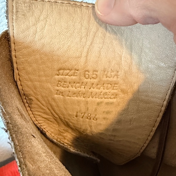 Bed-Stu Brown Leather Knee-High Leather Boots Manchester Size 6.5 - Picture 16 of 16